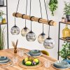 Ripoll Lampadario a sospensione, Lampada a sfera, Lampada a sospensione Écru, Nero, 5-Luci