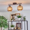 Koyoto Plafoniera, Lampada a sfera Ambrato, 2-Luci