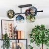 Koyoto Plafoniera, Lampada a sfera Blu, Verde, Chiaro, Ramato, 5-Luci