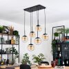 Gastor Lampadario a sospensione, Lampada a sfera, Lampada a sospensione Nero, 6-Luci