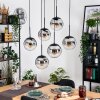 Gastor Lampadario a sospensione, Lampada a sfera, Lampada a sospensione Nero, 6-Luci