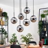 Gastor Lampadario a sospensione, Lampada a sfera, Lampada a sospensione Nero, 6-Luci