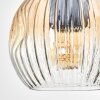 Ripoll Lampadario a sospensione, Lampada a sfera, Lampada a sospensione Écru, Nero, 4-Luci