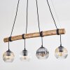 Ripoll Lampadario a sospensione, Lampada a sfera, Lampada a sospensione Écru, Nero, 4-Luci