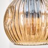 Ripoll Lampadario a sospensione, Lampada a sfera, Lampada a sospensione Écru, Nero, 4-Luci