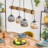 Ripoll Lampadario a sospensione, Lampada a sfera, Lampada a sospensione Écru, Nero, 4-Luci