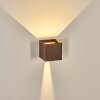 Tamarin Lampada da parete per esterno, Applique LED Ruggine, 2-Luci