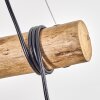 Ripoll Lampadario a sospensione, Lampada a sfera, Lampada a sospensione Écru, Nero, 3-Luci