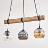 Ripoll Lampadario a sospensione, Lampada a sfera, Lampada a sospensione Écru, Nero, 3-Luci
