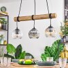 Ripoll Lampadario a sospensione, Lampada a sfera, Lampada a sospensione Écru, Nero, 3-Luci