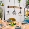 Ripoll Lampadario a sospensione, Lampada a sfera, Lampada a sospensione Écru, Nero, 3-Luci