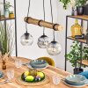 Ripoll Lampadario a sospensione, Lampada a sfera, Lampada a sospensione Écru, Nero, 3-Luci