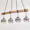 Ripoll Lampadario a sospensione, Lampada a sfera, Lampada a sospensione Écru, Nero, 4-Luci Ripoll Lampadario a sospensione, Lampada a sfera, Lampada a sospensione Écru, Nero, 4-Luci