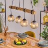 Ripoll Lampadario a sospensione, Lampada a sfera, Lampada a sospensione Écru, Nero, 4-Luci
