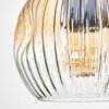 Ripoll Lampadario a sospensione, Lampada a sfera, Lampada a sospensione Écru, Nero, 4-Luci