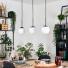 Gastor Lampadario a sospensione, Lampada a sfera, Lampada a sospensione Bianco, 3-Luci