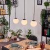 Gastor Lampadario a sospensione, Lampada a sfera, Lampada a sospensione Bianco, 3-Luci