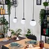 Gastor Lampadario a sospensione, Lampada a sfera, Lampada a sospensione Bianco, 3-Luci