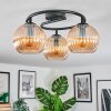 Koyoto Plafoniera, Lampada a sfera 37 cm Ambrato, 3-Luci