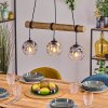 Ripoll Lampadario a sospensione, Lampada a sfera, Lampada a sospensione Écru, Nero, 3-Luci