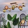 Chehalis Plafoniera, Lampada a sfera Oro, Nero, 10-Luci