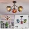 Koyoto Plafoniera, Lampada a sfera 42 cm Blu, Verde, Chiaro, Ramato, 3-Luci