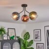 Koyoto Plafoniera, Lampada a sfera 42 cm Blu, Verde, Chiaro, Ramato, 3-Luci