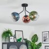 Koyoto Plafoniera, Lampada a sfera 42 cm Blu, Verde, Chiaro, Ramato, 3-Luci