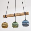 Koyoto Lampadario a sospensione, Lampada a sfera, Lampada a sospensione Écru, Nero, 3-Luci Koyoto Lampadario a sospensione, Lampada a sfera, Lampada a sospensione Écru, Nero, 3-Luci
