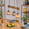 Ripoll Lampadario a sospensione, Lampada a sfera, Lampada a sospensione Écru, Nero, 3-Luci