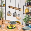 Ripoll Lampadario a sospensione, Lampada a sfera, Lampada a sospensione Écru, Nero, 3-Luci