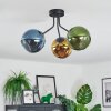 Koyoto Plafoniera, Lampada a sfera Blu, Oro, Verde, 3-Luci