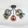 Koyoto Plafoniera, Lampada a sfera 52 cm Blu, Verde, Chiaro, Ramato, 5-Luci