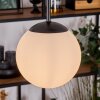 Gastor Lampadario a sospensione, Lampada a sfera, Lampada a sospensione Bianco, 3-Luci