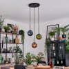 Gastor Lampadario a sospensione, Lampada a sfera, Lampada a sospensione Blu, Verde, Ramato, 3-Luci