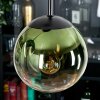 Gastor Lampadario a sospensione, Lampada a sfera, Lampada a sospensione Blu, Verde, Chiaro, Ramato, 3-Luci