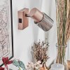 Nelar Applique, Faretto da parete Bronzo, Cromo, 1-Luce
