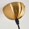 Koyoto Lampadario a sospensione, Lampada a sfera, Lampada a sospensione Oro, 1-Luce