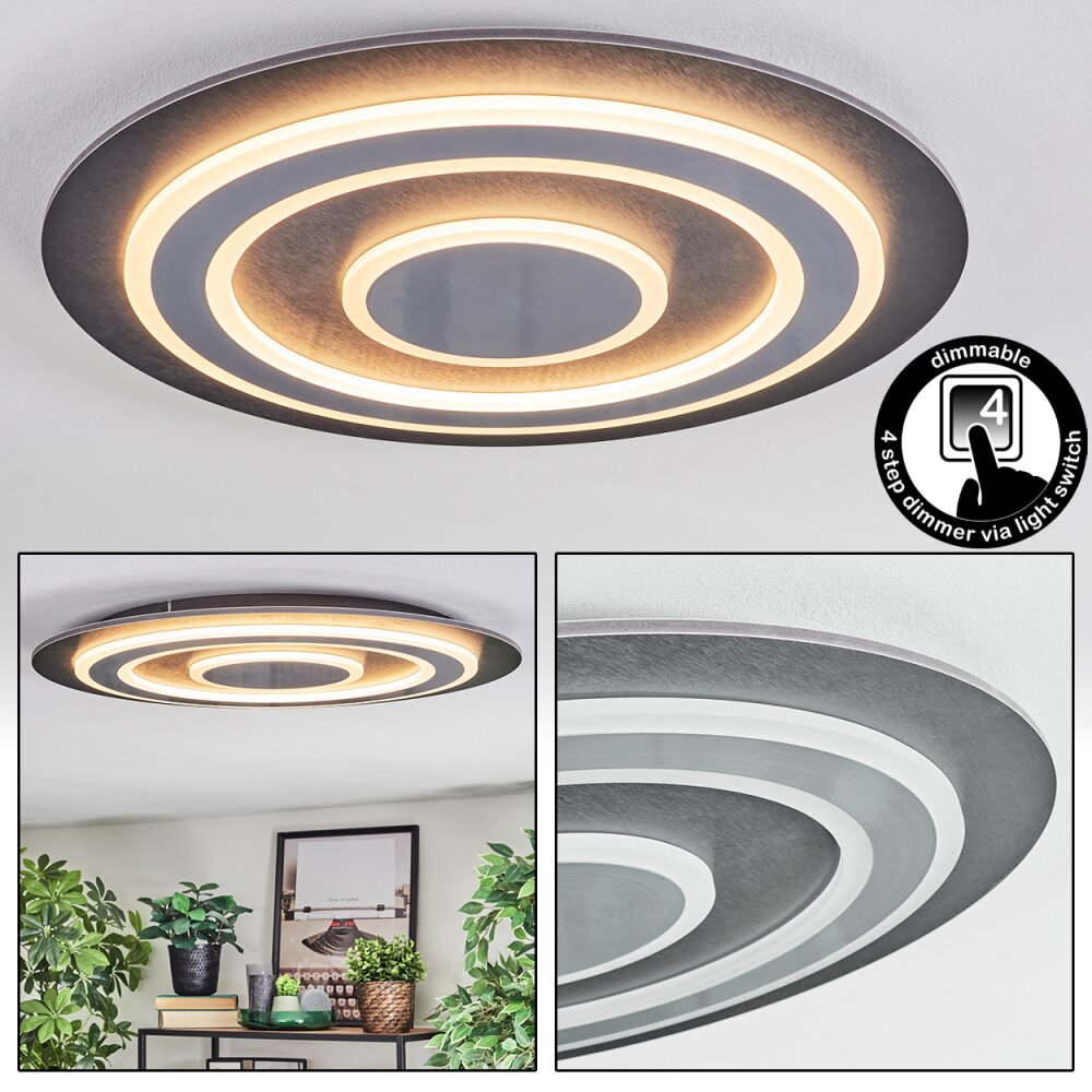 Lidor Plafoniera LED Nero, 1-Luce main product photo