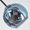 Koyoto Plafoniera, Lampada a sfera 82 cm Blu, Verde, Ramato, 7-Luci