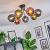 Koyoto Plafoniera, Lampada a sfera 82 cm Blu, Verde, Ramato, 7-Luci