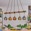 Ripoll Lampadario a sospensione, Lampada a sfera, Lampada a sospensione Écru, Nero, 5-Luci