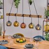 Ripoll Lampadario a sospensione, Lampada a sfera, Lampada a sospensione Écru, Nero, 5-Luci