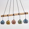 Ripoll Lampadario a sospensione, Lampada a sfera, Lampada a sospensione Écru, Nero, 5-Luci