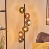 Gastor Lampada a sfera, Lampada da terra 34 cm Blu, Verde, Chiaro, Ramato, 6-Luci
