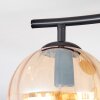 Koyoto Plafoniera, Lampada a sfera Ambrato, 2-Luci