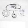 Prag Faretto da soffitto LED Cromo, 3-Luci