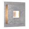 Wofi ENNIS Applique LED Argento, 1-Luce