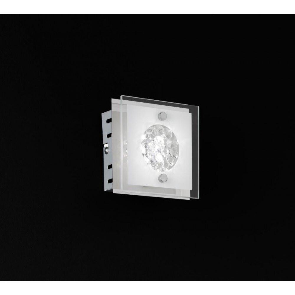 Wofi REIMS Applique LED Cromo, 1-Luce main product photo