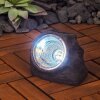Sameo Lampade solari LED Marrone, Grigio, 4-Luci